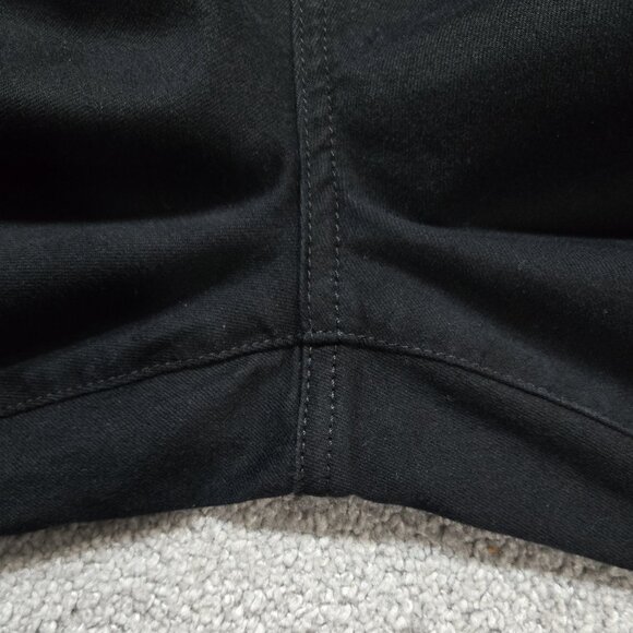 NYDJ Chloe Capri Black Jeans Raw Hem Lift Tuck Tummy Control - Picture 10 of 10